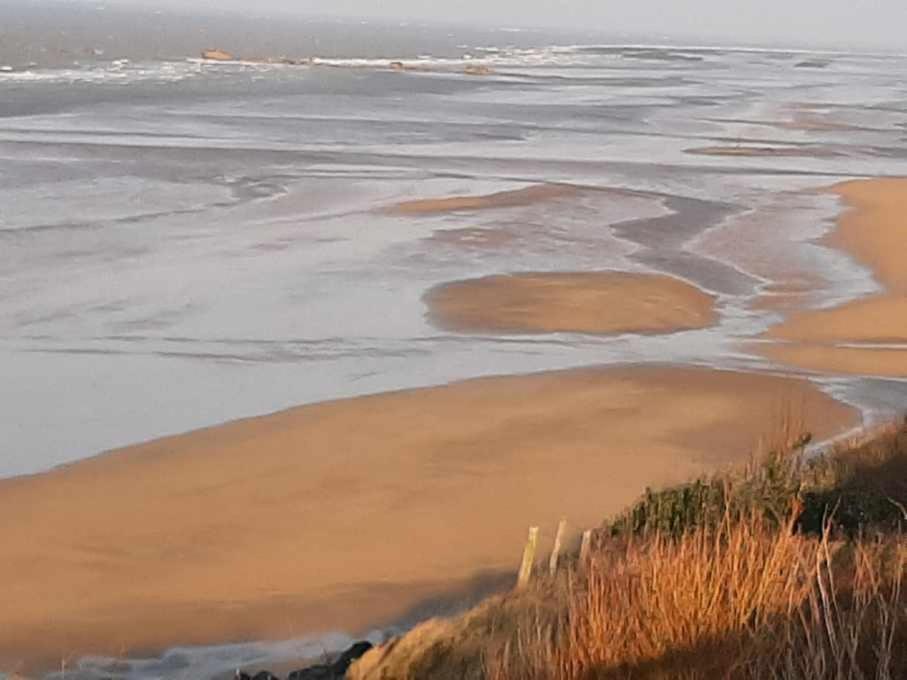Les Heures Tranquilles - Vue Mer - 50M De La Plage Saint-Come-de-Fresne Exterior foto